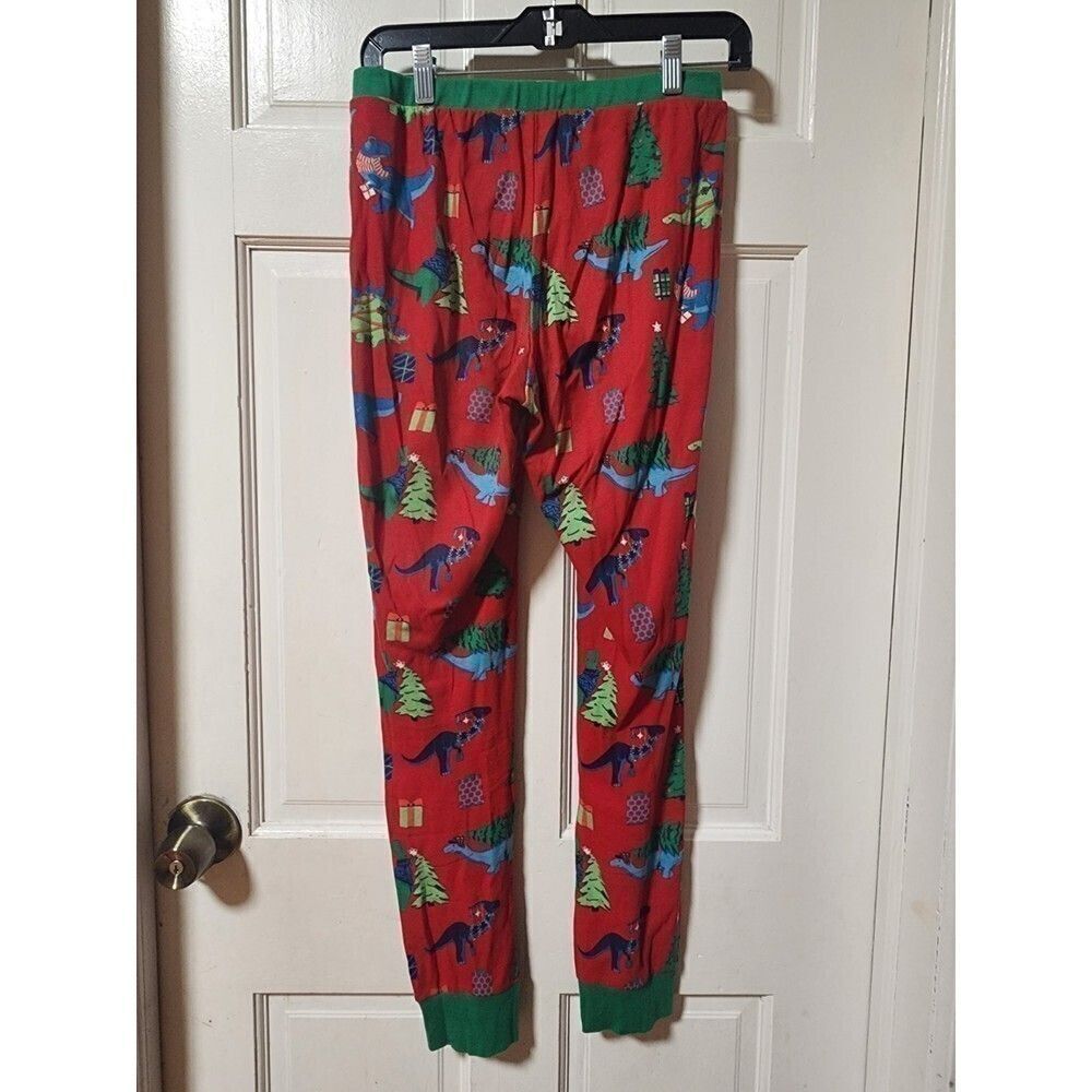 Women's Dinosaur Print Nightwear Pajama Set Size Small - Picture 3 of 14